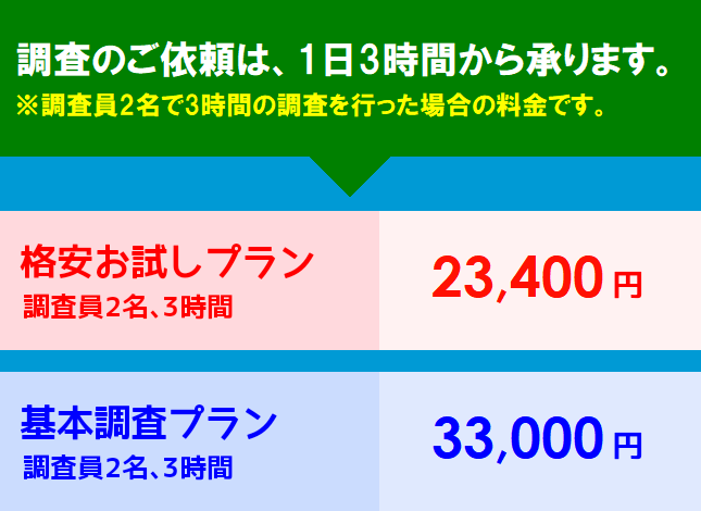 探偵 さいたま市中央区 費用 格安